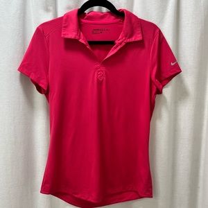 Like New Pink Nike Golf shirt - Medium
